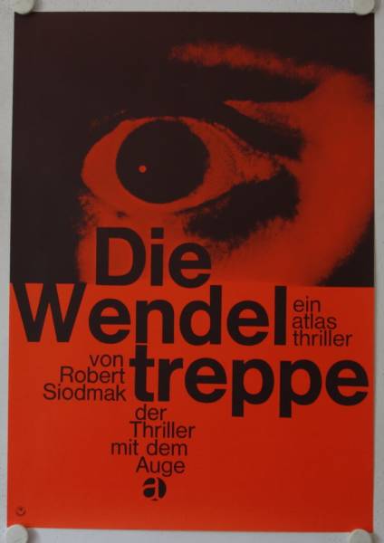 The Spiral Staircase re-release german movie poster